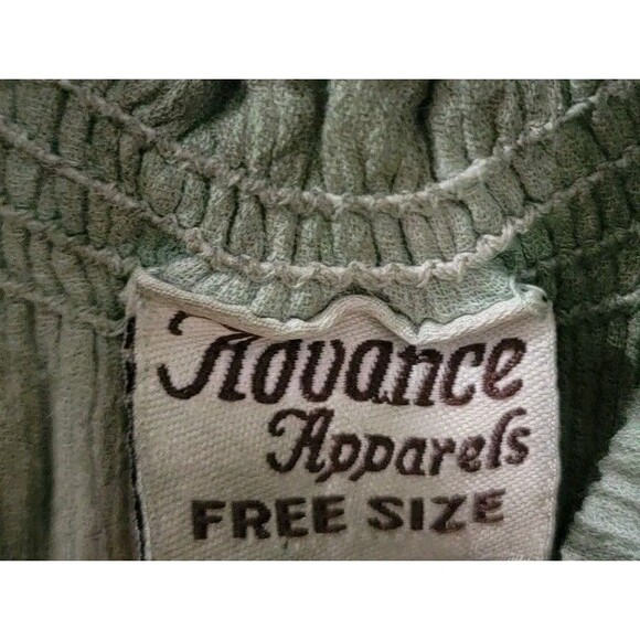 Advance Apparels Womens Dress One Size Green Milkmaid Fairy Ren Faire - Picture 5 of 8